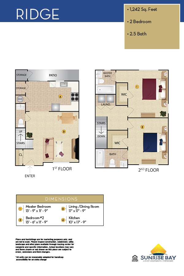Sunrise Bay Apartment Floor Plan
