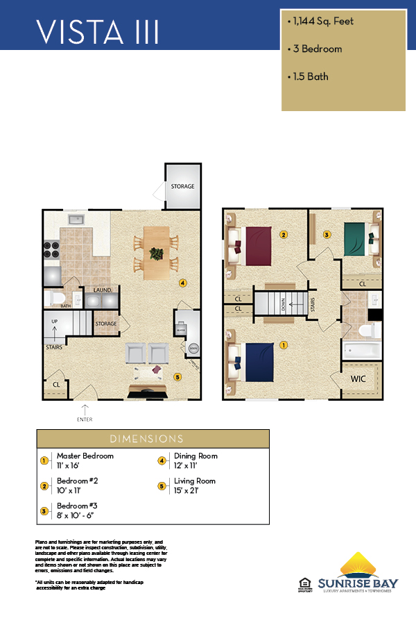 Sunrise Bay Apartment Floor Plan