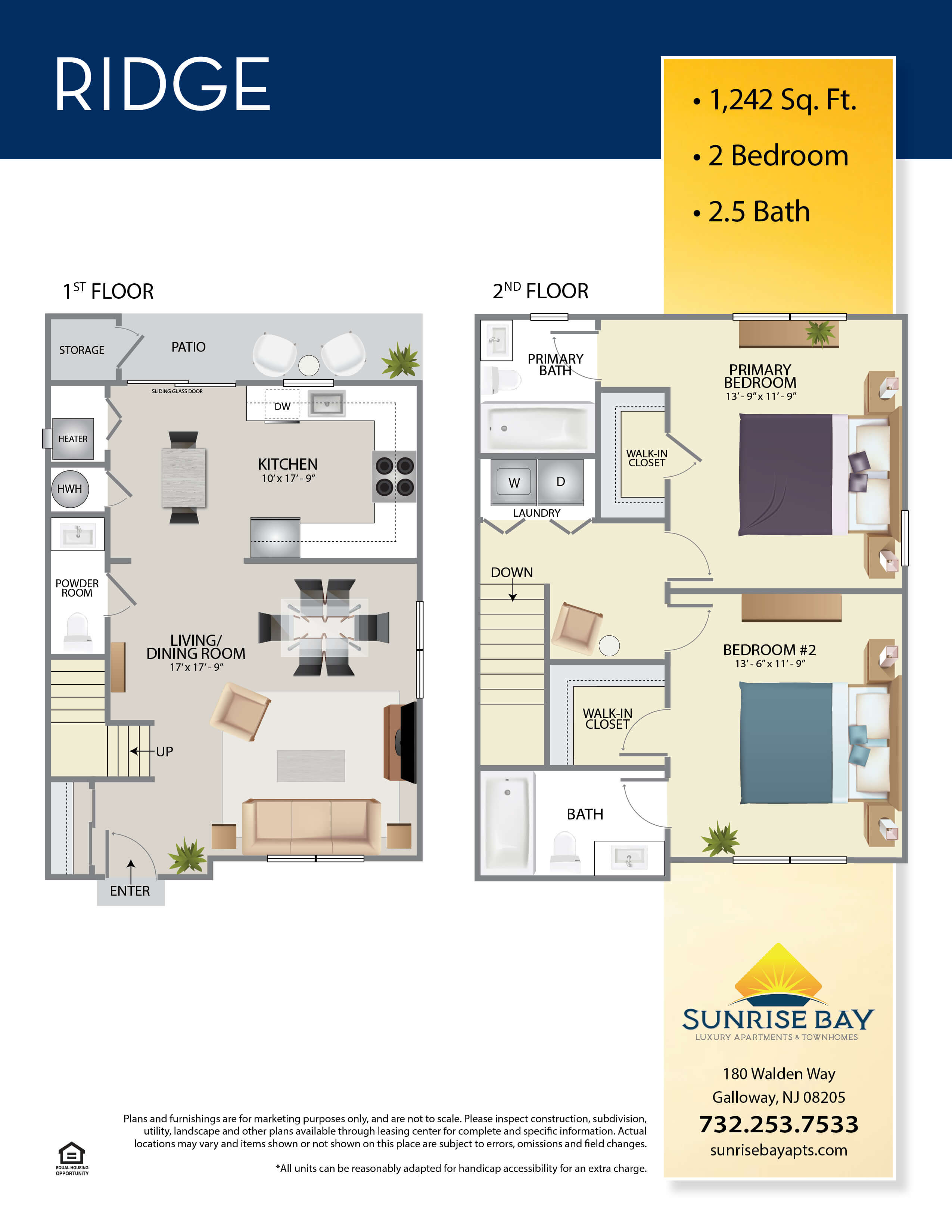 Sunrise Bay Apartment Floor Plan