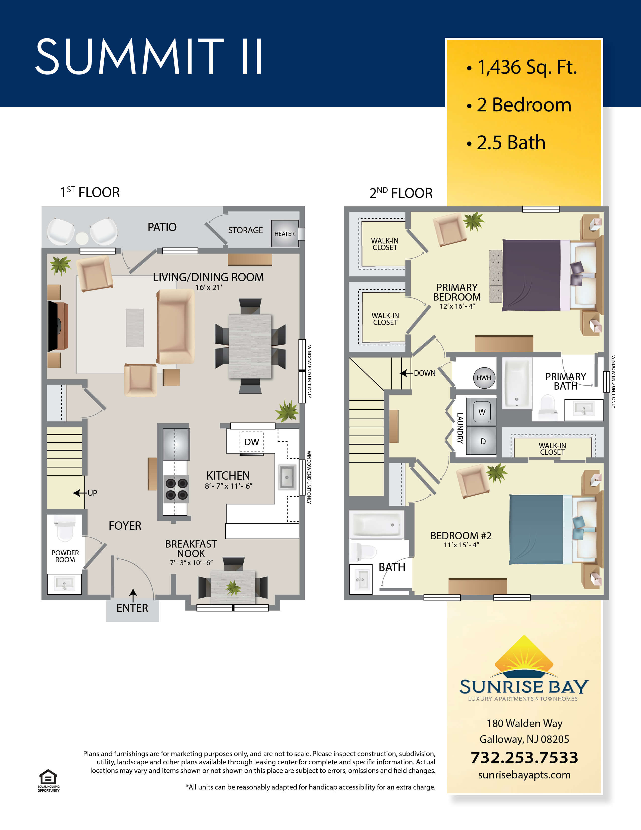 Sunrise Bay Apartment Floor Plan