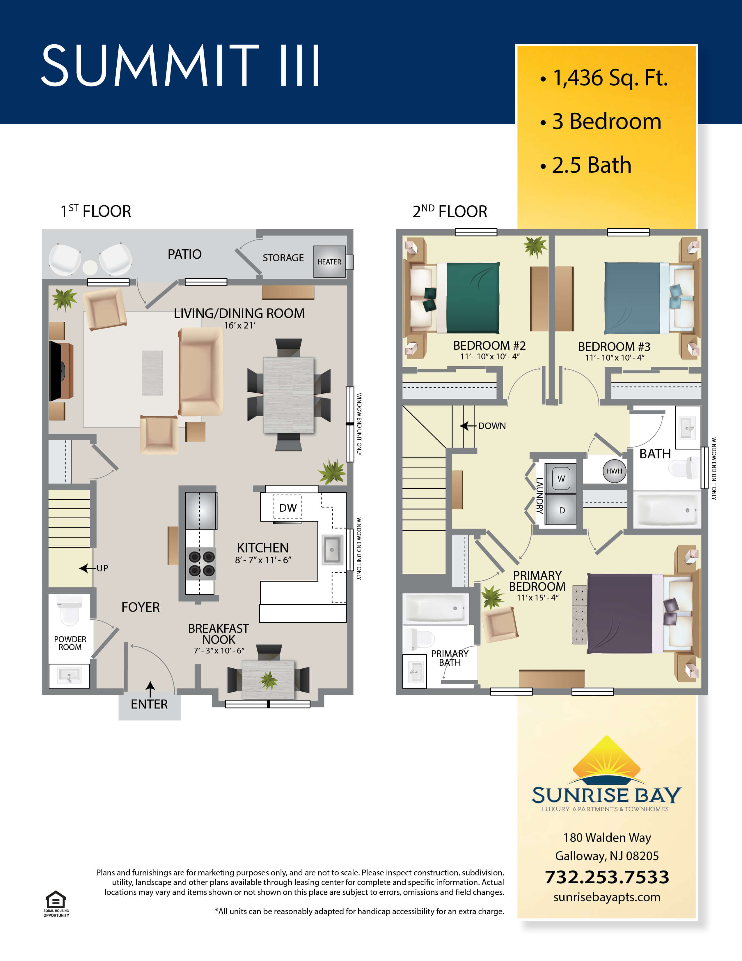 Sunrise Bay Apartment Floor Plan