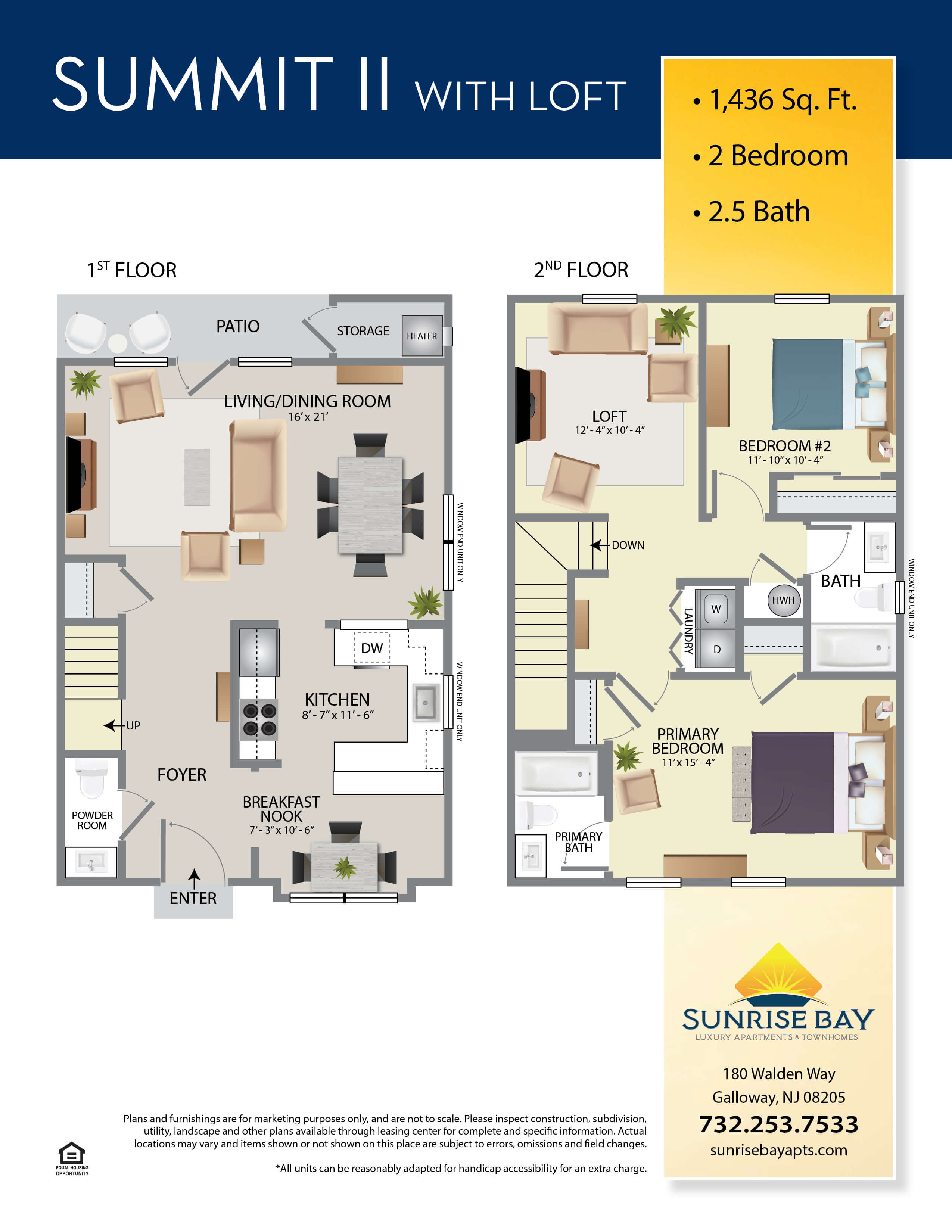 Sunrise Bay Apartment Floor Plan