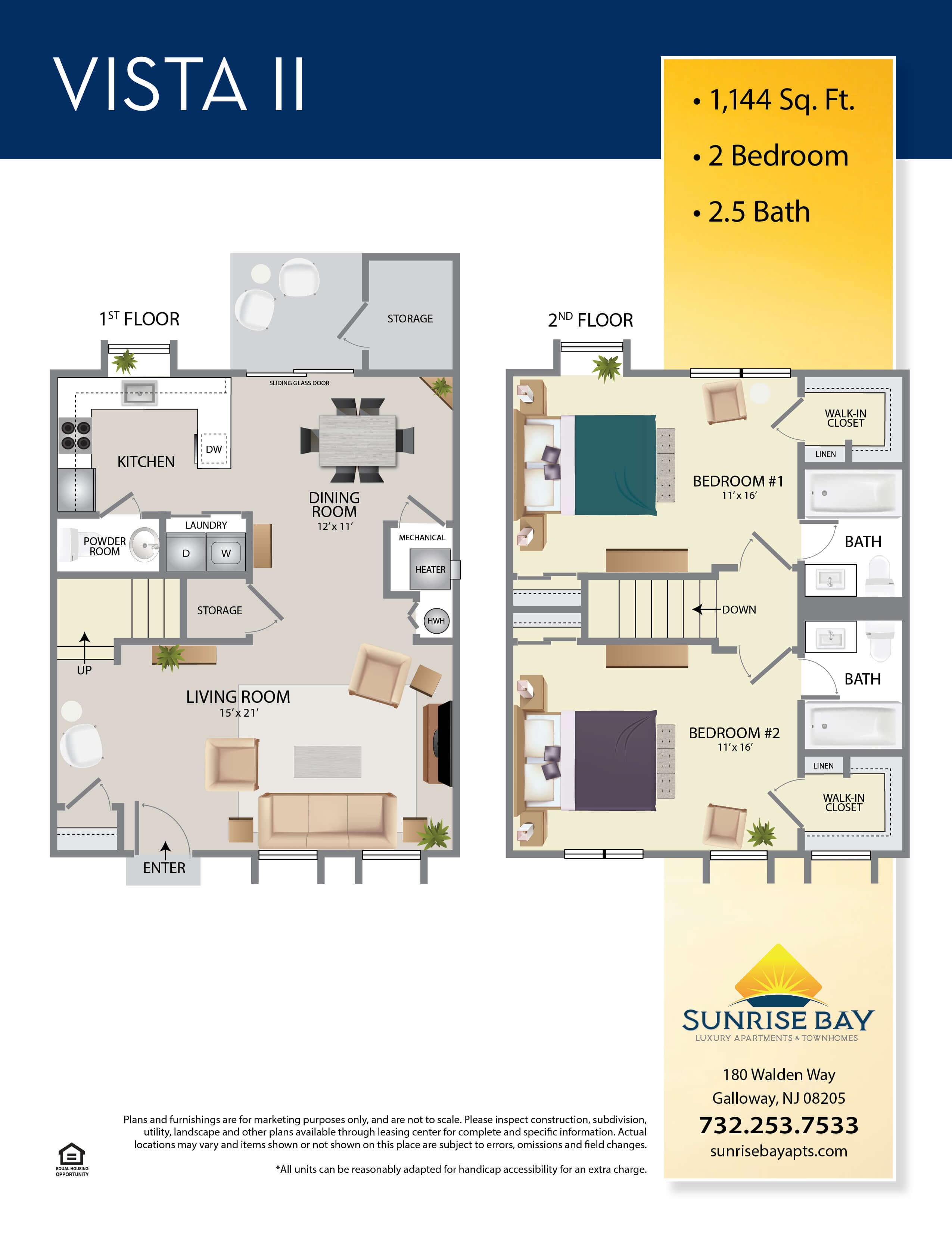 Sunrise Bay Apartment Floor Plan